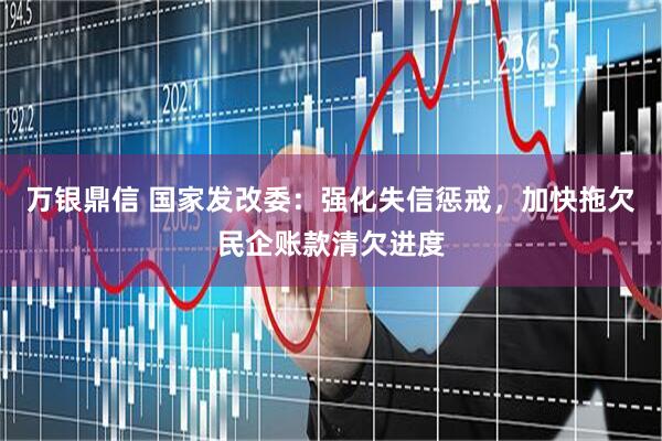 万银鼎信 国家发改委：强化失信惩戒，加快拖欠民企账款清欠进度